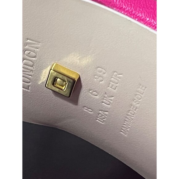 KAT MACONIE Missy Heels Platform Ankle Strap in Fuchsia size US 8 - Picture 8 of 13